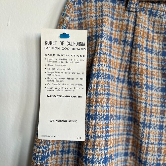 Real VINTAGE "Koret of California"/ See measurements - Picture 11 of 12